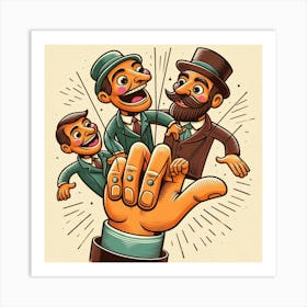 Gangsters Art Print