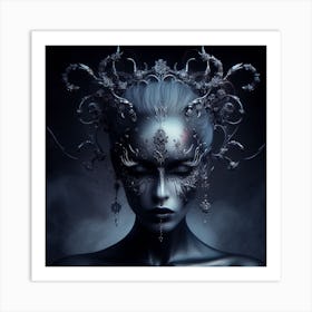 Dark Ethereal Beauty Art Print