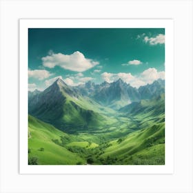 Landscape Stock Videos & Royalty-Free Footage Art Print