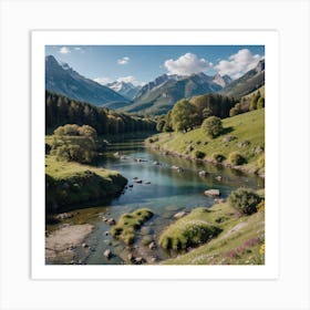 Breathtaking Scenery Art Print