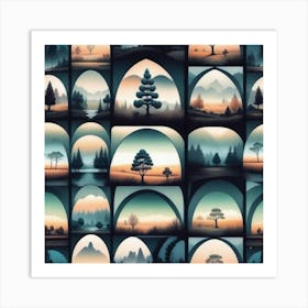 Landscapes 5 Art Print