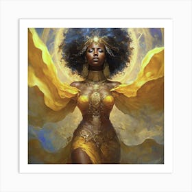 Afro-Futurism Art Print