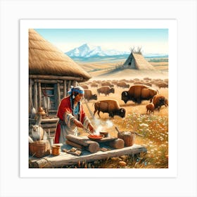 Native Americans Art Print