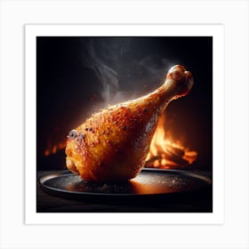 Chicken Food Restaurant57 Art Print