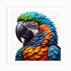 Large Parrot of Jaco 2 Art Print