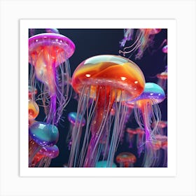 Jellyfish 5 Art Print