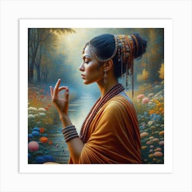 Buddha 17 Art Print