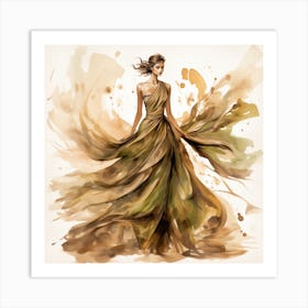 Fashion Illustration 10 Art Print