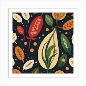 Legumes As A Logo Mysterious (2) Art Print