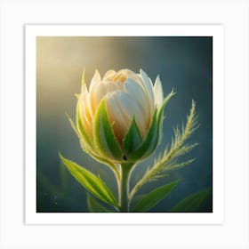 White Flower 3 Art Print