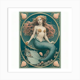 Mermaid 6 Art Print