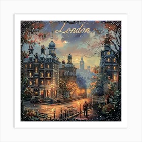 London At Night 4 Art Print