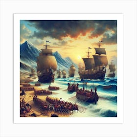 Ancient War Art Print