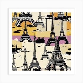 Paris Eiffel Tower 25 Art Print