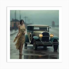 Vintage Car Art Print