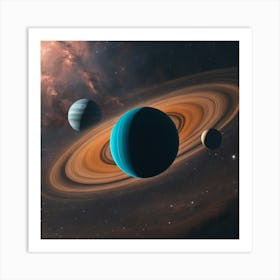 Saturn 15 Art Print