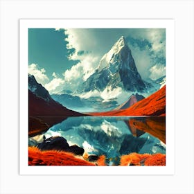 Mountain Landscape 3 Art Print