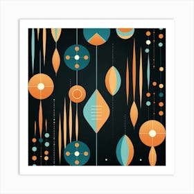 Abstract Background 361 Art Print