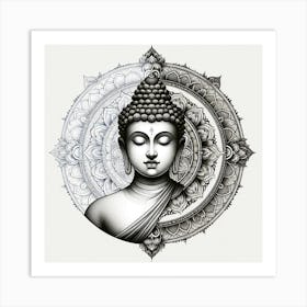 Buddha 91 Art Print