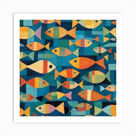 Fishes In The Sea 6 Art Print