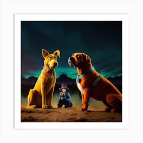 Scooby-Doo Crew Art Print