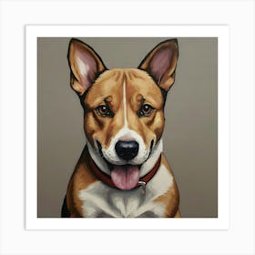 Dog Portrait 4 Art Print