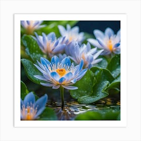 Water Lilies 1 Art Print