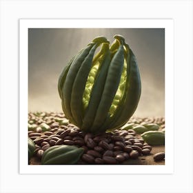 Pea Pods 1 Art Print