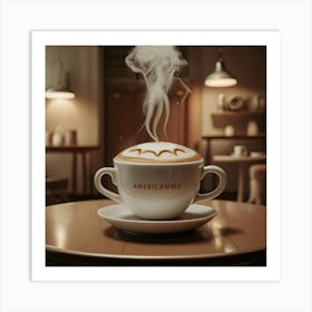 America'S Coffee Art Print