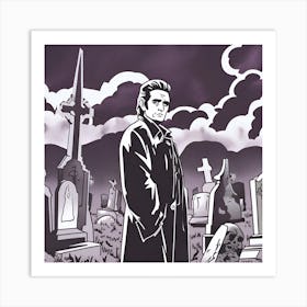 Johnny Cash Art Print