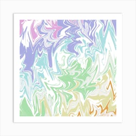 Abstract Marble Background Art Print