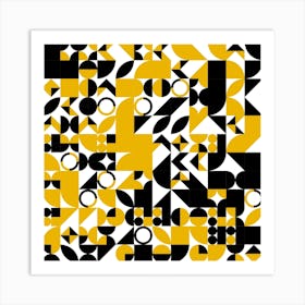 Abstract Geometric Pattern 17 Art Print