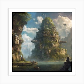 Star Wars Fantasy Art Art Print