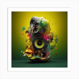 Speaker Art 1 Art Print