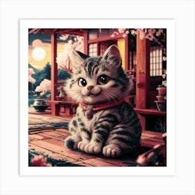 Kitty Cat 1 Art Print