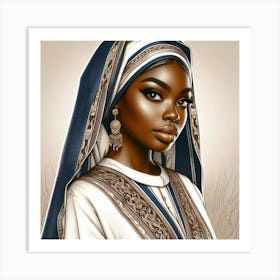 Egyptian Girl Art Print