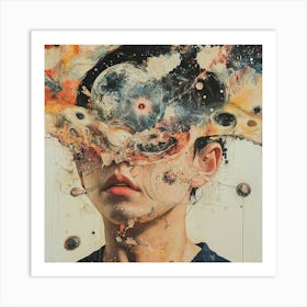 Galaxy od Creativity Art Print