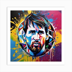 Lionel Messi Art Print