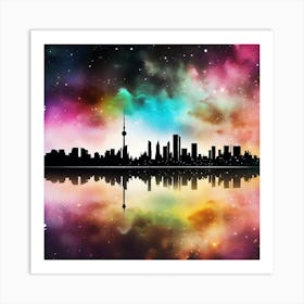 Toronto Skyline 10 Art Print