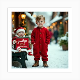 Santa Claus 6 Art Print