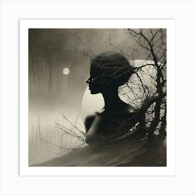 'The Moonlight' Art Print