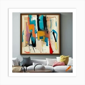 Abstract Painting 4 Art Print