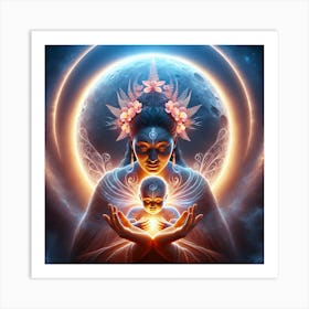 Artiphoria Maori Goddess Of Mot (4) Art Print