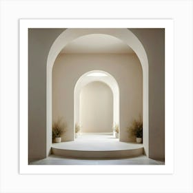 Archway - Archway Stock Videos & Royalty-Free Footage Art Print