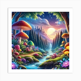 Fairytale Forest 13 Art Print