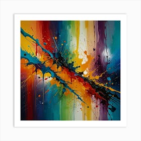 Abstract Painting 126 Art Print