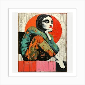 'Sunshine Girl' Art Print