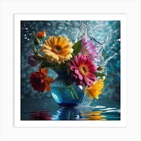 Flowers In A Vase 88 Art Print