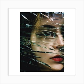 Shattered Glass Art Print