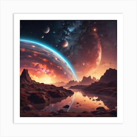 Nebula 106 Art Print